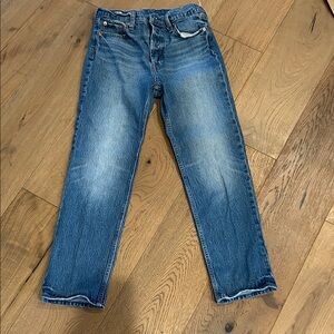 Gap women’s 27/4 R cheeky straight high rise